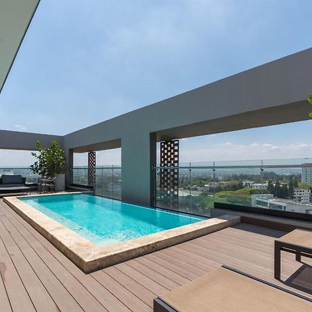 Modern Luxury Condo With Rooftop Pool & Gym サンティアゴ・デ・ロス・カバリェロス エクステリア 写真